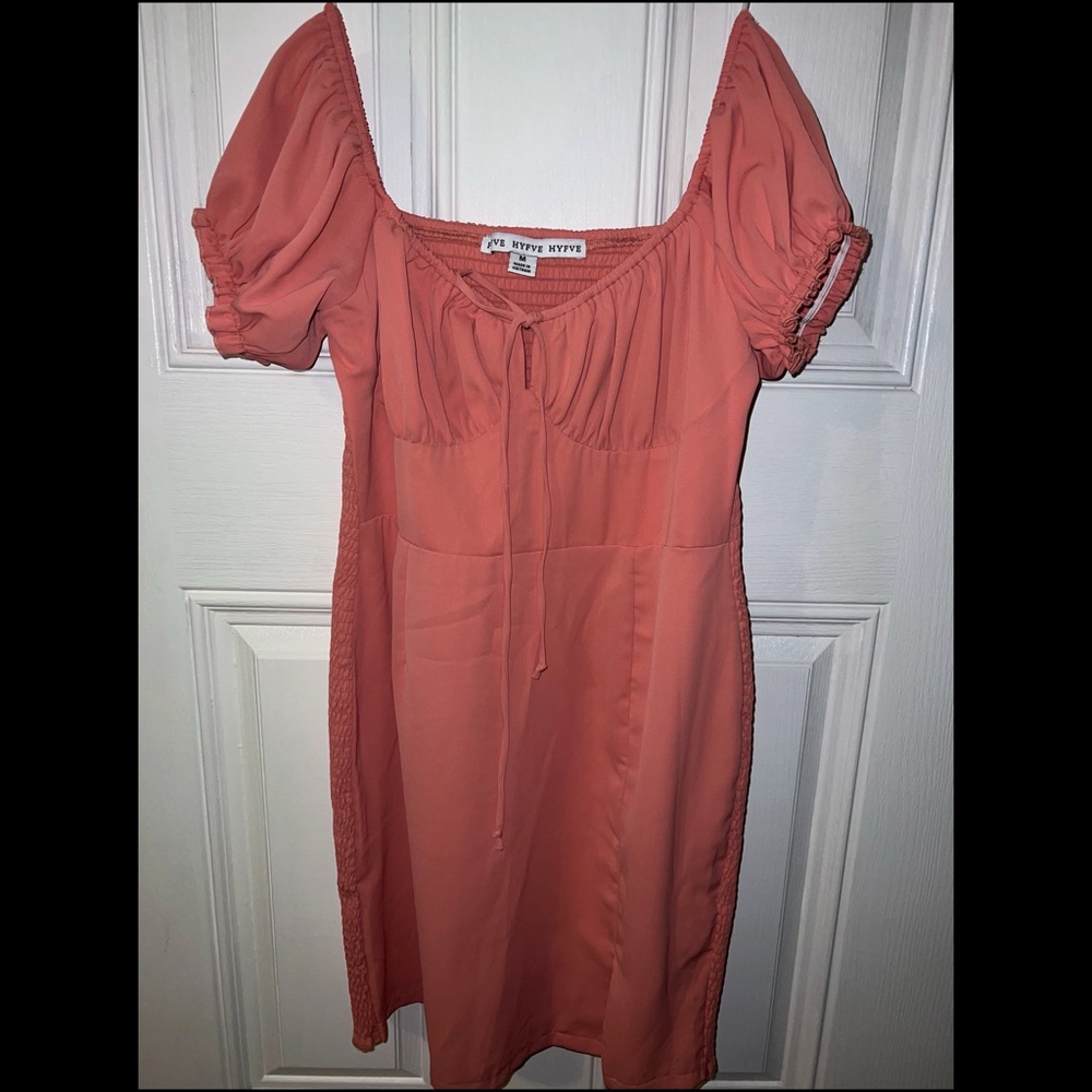Off shoulder mini dress